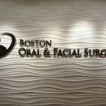 Office tour logo on wall 